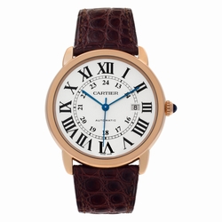 Cartier W6701009 Ronde Solo Automatic Unisex 18k Pink Gold & Stainless Steel