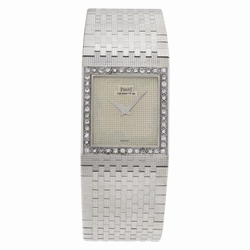 Piaget 7131g4 Polo Quartz Female 18k White Gold