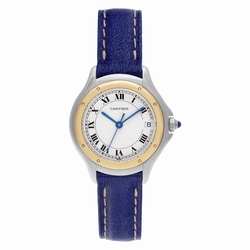 Cartier 187908C Cougar Quartz Unisex 18k gold & Stainless Steel