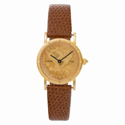 Corum Corum 2918 $5 Coin Quartz Female 18k yellow gold