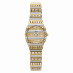 Piaget 861 C 725 Polo Quartz Female 18k White & Yellow Gold