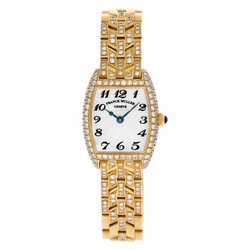 Franck Muller 2251 qz d Curvex Quartz Female 18k yellow gold