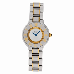 Cartier 1340 Must de Quartz Female Stainless Steel