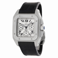Cartier WX20090X8 Santos 100 Automatic Male Stainless Steel