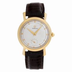 Omega B6535 Vintage Manual Unisex 14k yellow gold