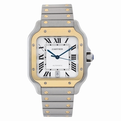 Cartier W2SA0006 Santos Automatic Male Stainless Steel