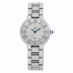 Cartier 1340 21 Quartz Female Stainless Steel