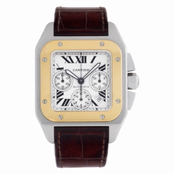 Cartier W20091X7 Santos 100 Automatic Male Stainless Steel