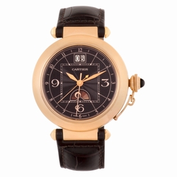 Cartier w3030001 Pasha Automatic Male 18k rose gold