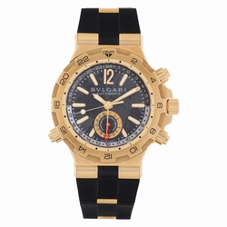 Bvlgari DP 42 G GMT Diagono Automatic Male 18k yellow gold