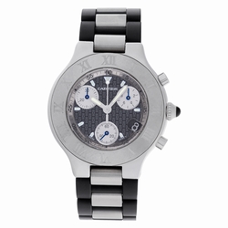 Cartier W522133 Chronoscaph Quartz Female Stainless Steel