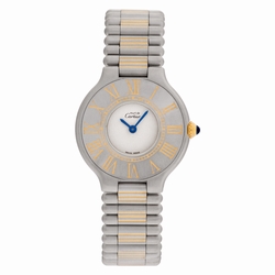 Cartier 90111 Must 21 Quartz Female Stainless Steel