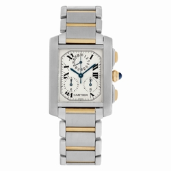 Cartier W51004Q4 Tank Francaise Quartz Unisex Stainless Steel