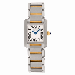 Cartier W51007Q4 Tank Francaise Quartz Female Stainless Steel