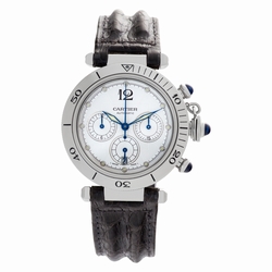 Cartier W31030H3 Pasha Chronograph Automatic Unisex Stainless Steel