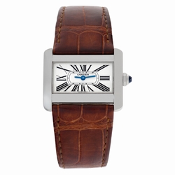Cartier W6300255 Divan Quartz Female Stainless Steel