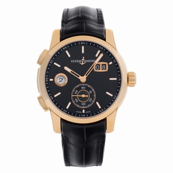 Ulysse Nardin 3346-126/92 Dual Time Automatic Male 18k rose gold