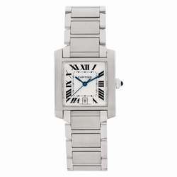 Cartier W51002Q3 Tank Francaise Automatic Unisex Stainless Steel