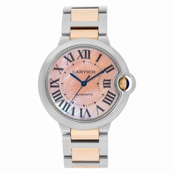 Cartier W6920033 Ballon Bleu Automatic Female 18k gold & Stainless Steel