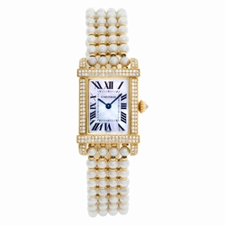 Cartier 2305 Tank Chinoise Quartz Female 18k yellow gold