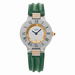 Cartier 1340 Must 21 Quartz Female Stainless Steel