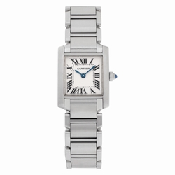 Cartier W51008q3 Tank Francaise Quartz Female Stainless Steel