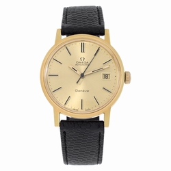 Omega 166.0098 Geneve Automatic Male Gold Plate
