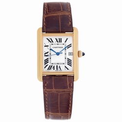 Cartier W1529756 Tank Louis Quartz Male 18k yellow gold