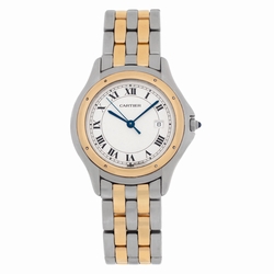 Cartier 117000 Cougar Quartz Female Stainless Steel