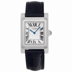 Cartier W1539951P Tank Manual Unisex Platinum