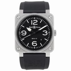 Bell & Ross BR03-92-S Aviation Automatic Male Stainless Steel