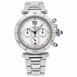 Cartier w31030h3 Pasha Chronograph Automatic Male Stainless Steel