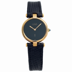 Cartier 130240 Must Quartz Female Gold Plate