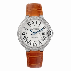 Cartier WE900651 Ballon Bleu Automatic Female 18k White Gold