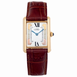 Cartier Cartier 1327 Tank Quartz Female 18k yellow gold