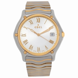 Ebel 1255F41 Classic Wave Quartz Unisex 18k gold & Stainless Steel