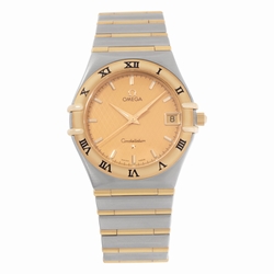 Omega 1212.30.00 Constellation Quartz Unisex 18k gold & Stainless Steel