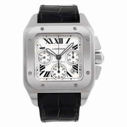 Cartier W20090X8 Santos 100 Automatic Male Stainless Steel