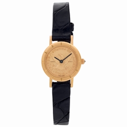 Corum Corum 2891 $2.50 gold coin Quartz Female 18k yellow gold