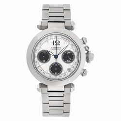 Cartier W31048M7 Pasha Automatic Male Stainless Steel