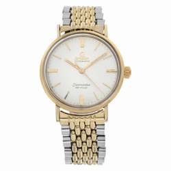 Omega KM6068 Seamaster Automatic Unisex Stainless Steel & Gold Plated