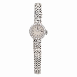 Omega Omega 3862 Cocktail Manual Female 14k White Gold