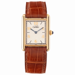 Cartier 161725 Tank Quartz Female plaque