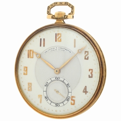 Vacheron Constantin 254959 pocket watch Manual Male 18k yellow gold