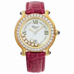 Chopard 27/6144-23/11 Happy Sport Quartz Female 18k yellow gold