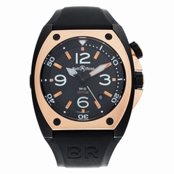 Bell & Ross BR02-PINKGOLD-CA Marine Automatic Male Stainless Steel