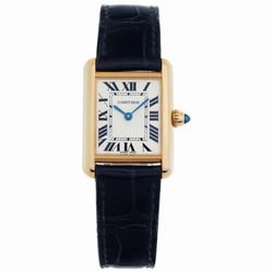 Cartier w1529856 Tank Louis Quartz Female 18k yellow gold