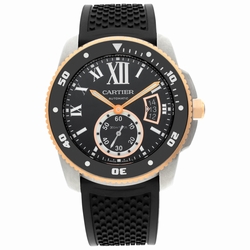 Cartier w7100055 Calibre Automatic Male Stainless Steel