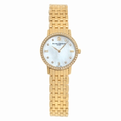 Baume & Mercier 4642807 Classic Quartz Female 18k yellow gold