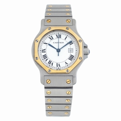 Cartier 2966 Santos Automatic Female Stainless Steel